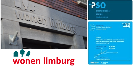 Grootste woningcorporatie van Limburg behaalt PSO Trede 3