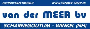 Logo Grondverzet- en aannemingsbedrijf Van der Meer B.V.